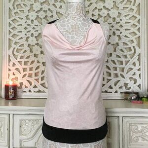 Express Pink sleeveless satin top tank
